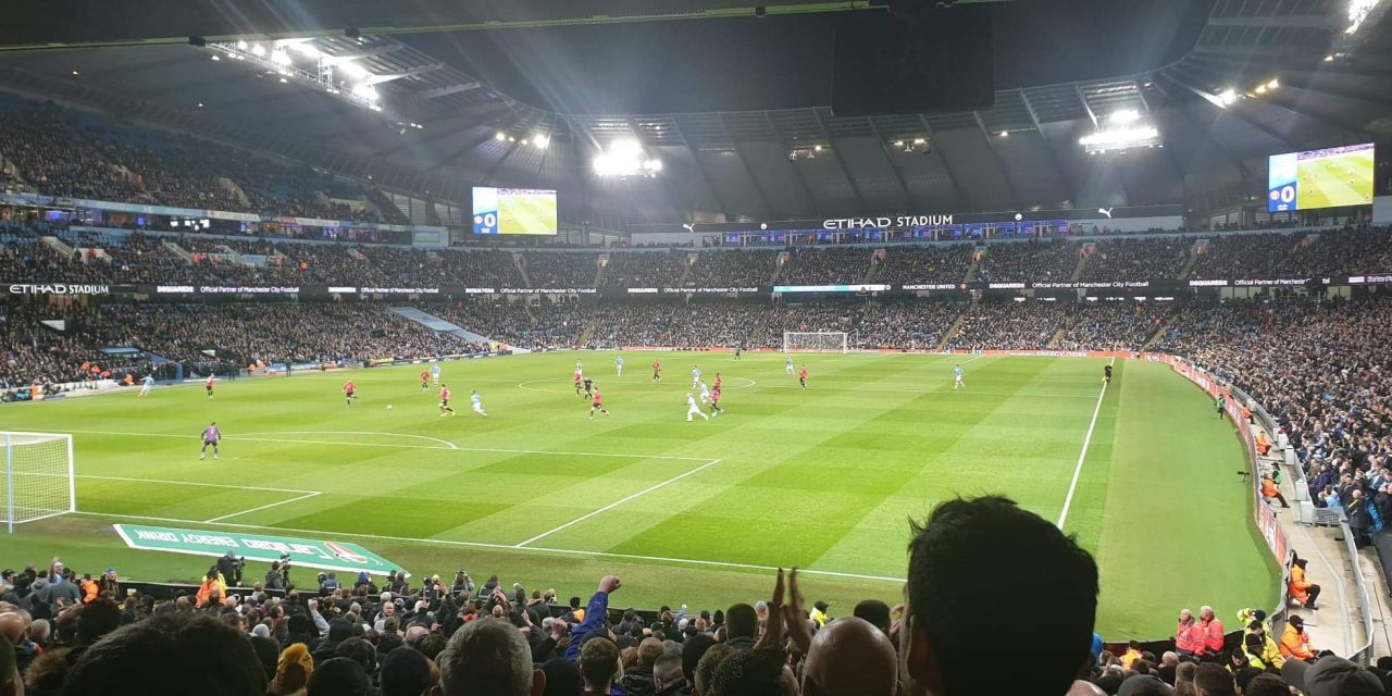 Semi-final Manchester City v Manchester united